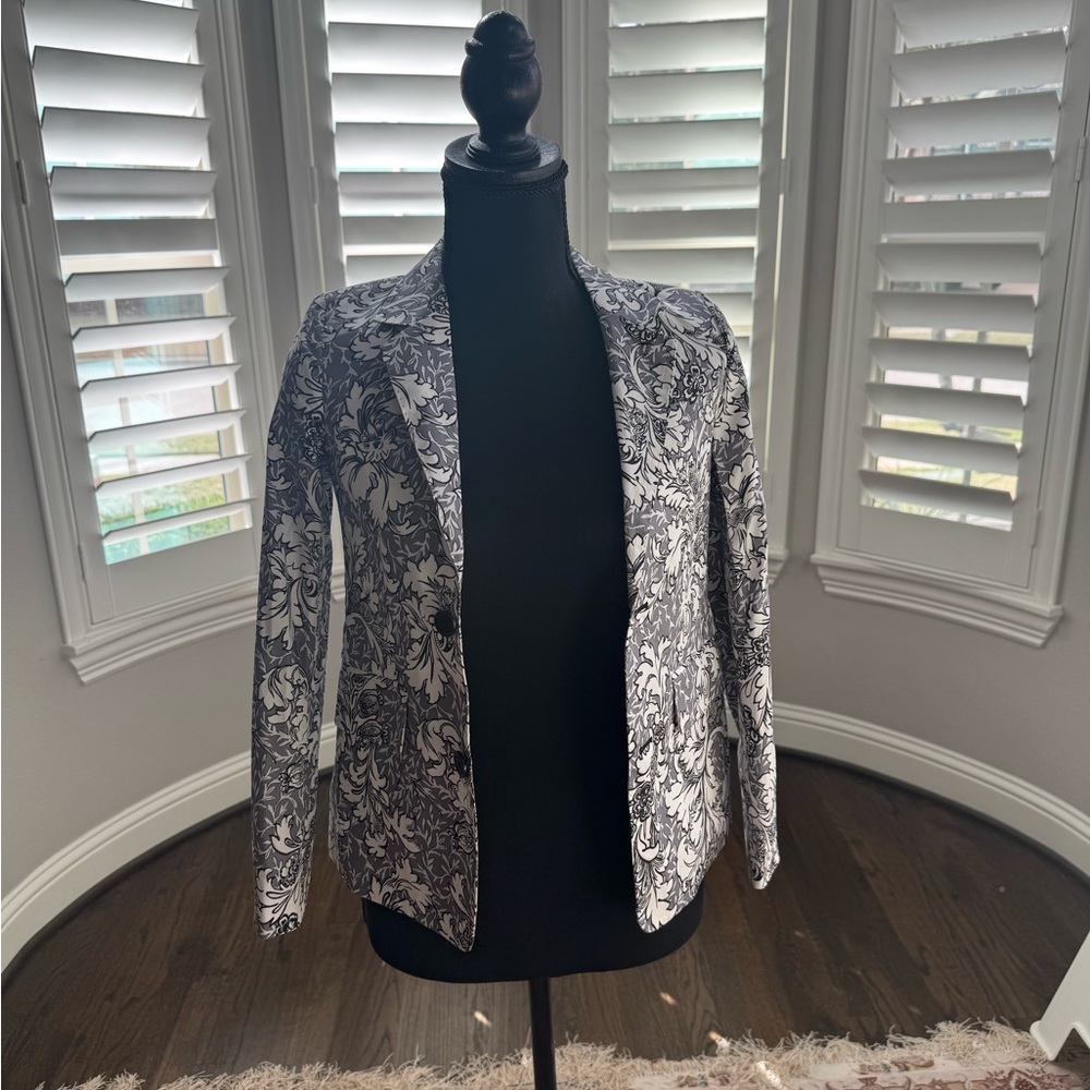 Burberry Black and White Kids Blazer